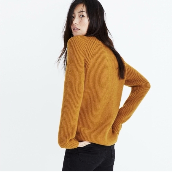 Madewell, Northfield Sweater, Ribbed, Size Xxs - Picture 3 of 5